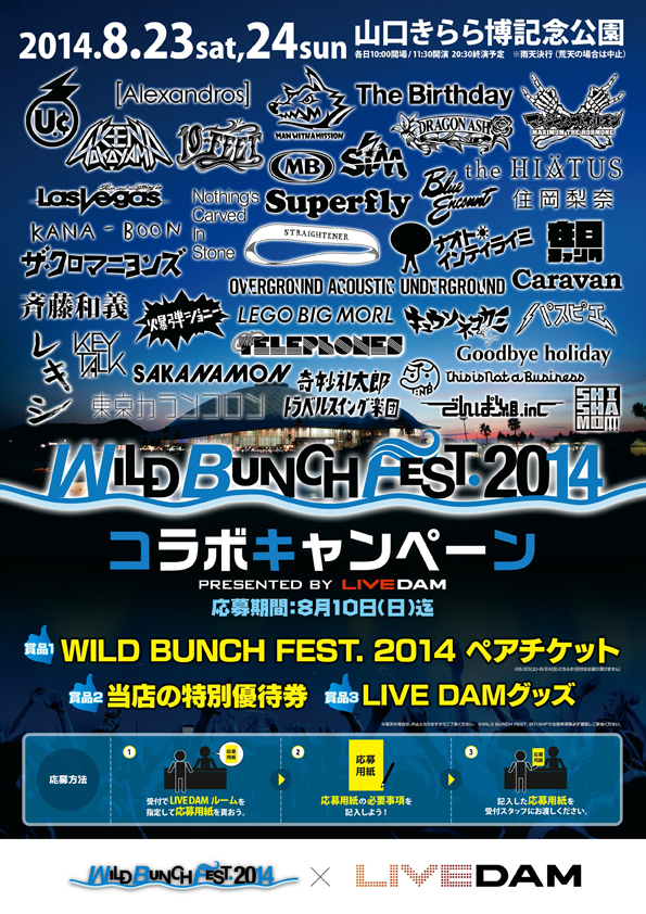 WILD BUNCH FEST．2014(ポスター）